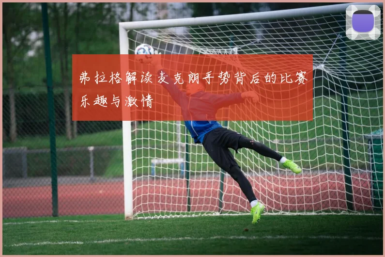 弗拉格解读麦克朗手势背后的比赛乐趣与激情